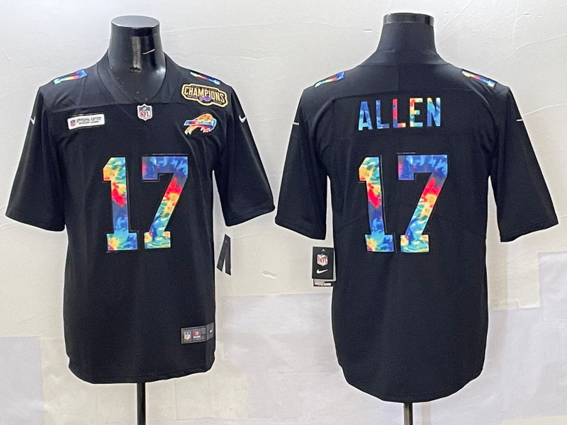 Men 2025 Buffalo Bills #17 Allen Black Nike Limited NFL Jersey 004->buffalo bills->NFL Jersey